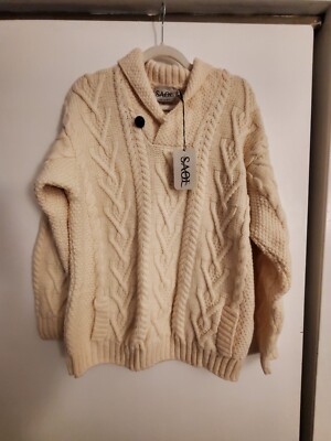 Authentic Irish Sweater With Pockets