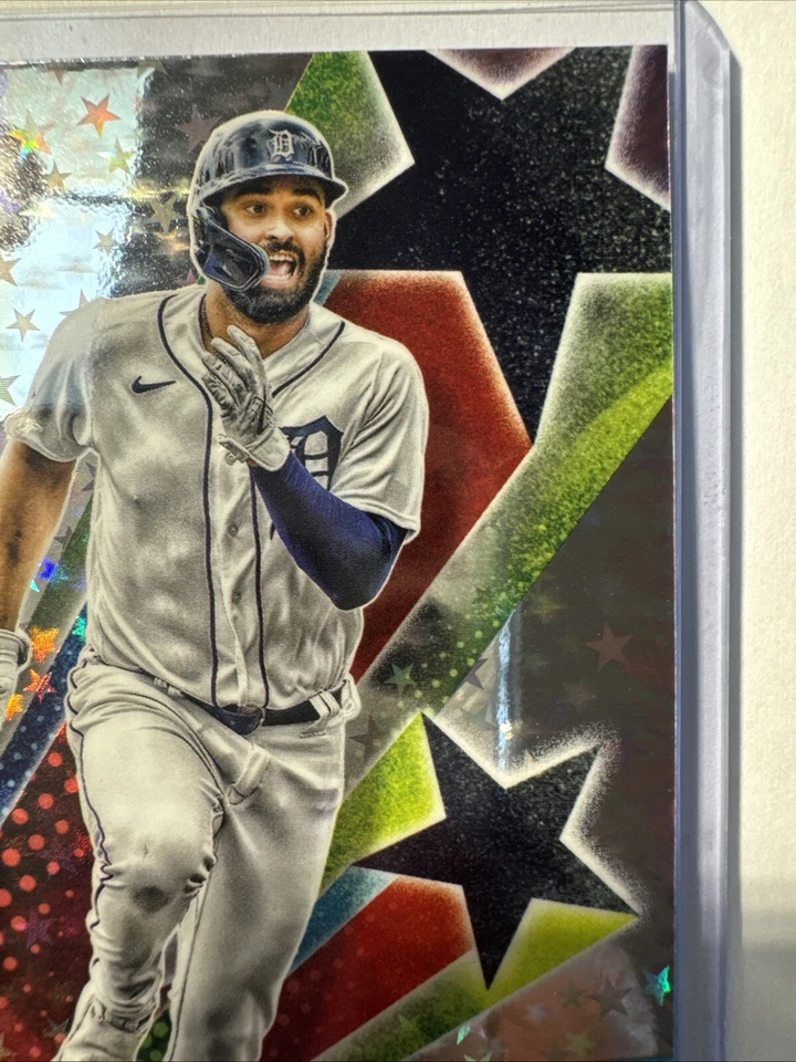 RILEY GREENE 2024 Topps Chrome Cosmic STARFRACTOR SSP CASE HIT #SF-79 Tigers - Image 3 of 4
