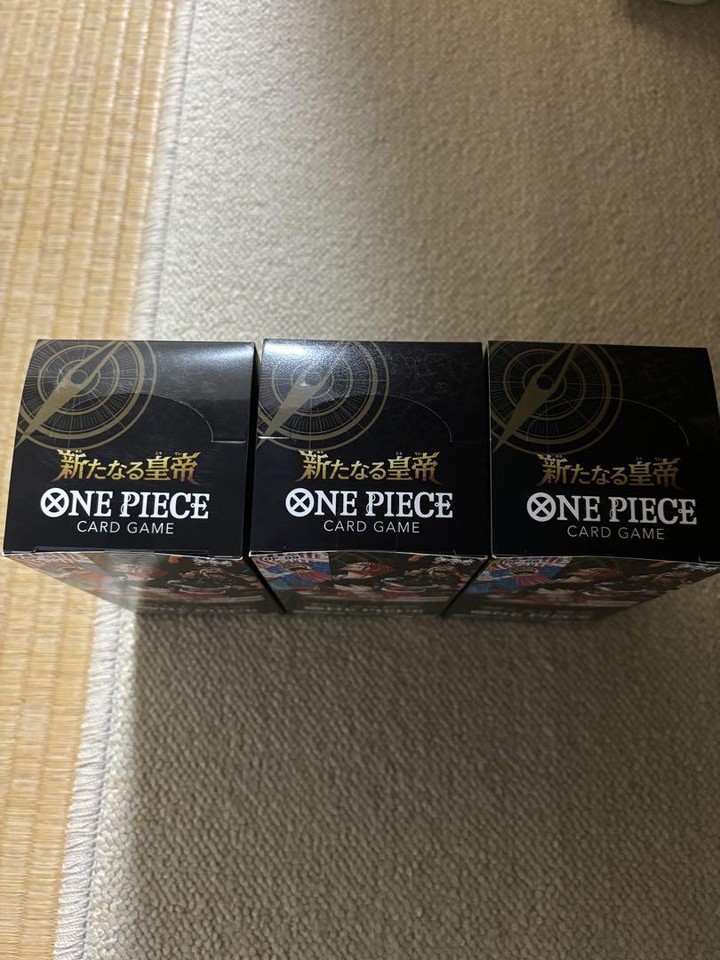 One Piece Card 3 Box Set Sealed Authentic eBay