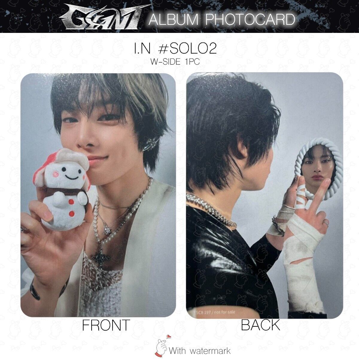 I.N STRAY KIDS GIANT JAPAN ALBUM PHOTOCARD POB LUCKY DRAW I.N STRAY KIDS GIANT JAPAN ALBUM PHOTOCARD POB LUCKY DRAW