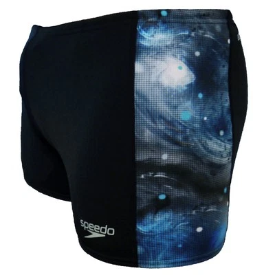Speedo Badehose Herren mit Bein Aquashort chlorbeständig Badeshorts kastenform