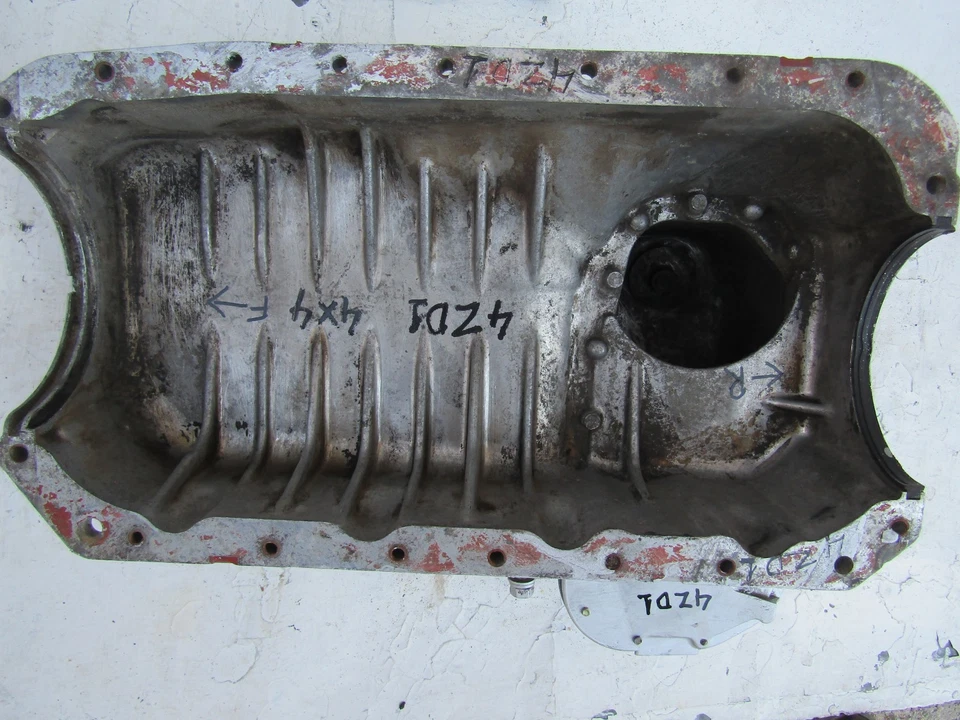 MOTOR ISUZU CAMPO RODEO 4X4 4ZD1 GASOLINA 2,3cc PAN ACEITE USADO Foto 2 de 4