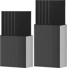 Handepo 100 Pack Composition Notebooks Ruled Lined Kraft A5, Black 