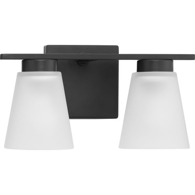 Progress Lighting P300500 Tanner 2 Light 13''W Vanity Light - Black