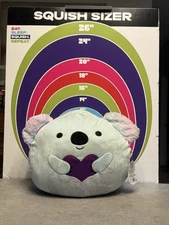 Squishmallows 12” Kya The Koala Purple Heart. Not For Sale Anywhere Else Online!