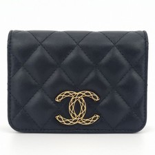 CHANEL Ketten-Umhängetasche Mini Schwarz 78811146