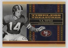 2008 Donruss Classics Timeless Treasures 326/1000 YA Tittle #TT-1 HOF 11y7