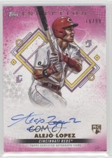 2022 Inception Base Rookie and Emerging Stars Magenta 16/99 Alejo Lopez Auto 4at