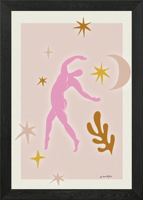 DANCERS UNIVERSE MATISSE Gerahmtes Wandbild Poster Leinwanddruck Bild