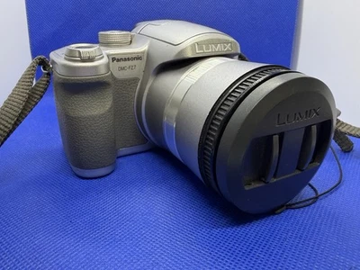 Panasonic Lumix DMC-FZ7 6MP Bridge Digital Camera Silver 12x Zoom Tested Working
