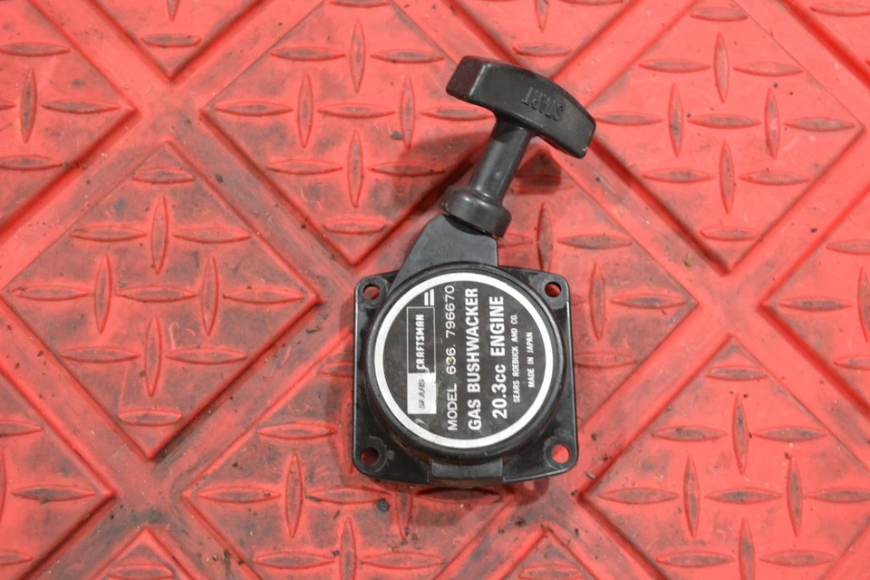 Cortasetos a gas Craftsman 636.796670 OEM arranque de retroceso Foto 4 de 4