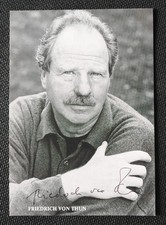 13556 Friedrich von Thun Autogrammkarte original signiert