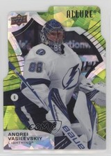 2021 Upper Deck Allure Green Rainbow Die-Cut 21/99 Andrei Vasilevskiy #86 13j9