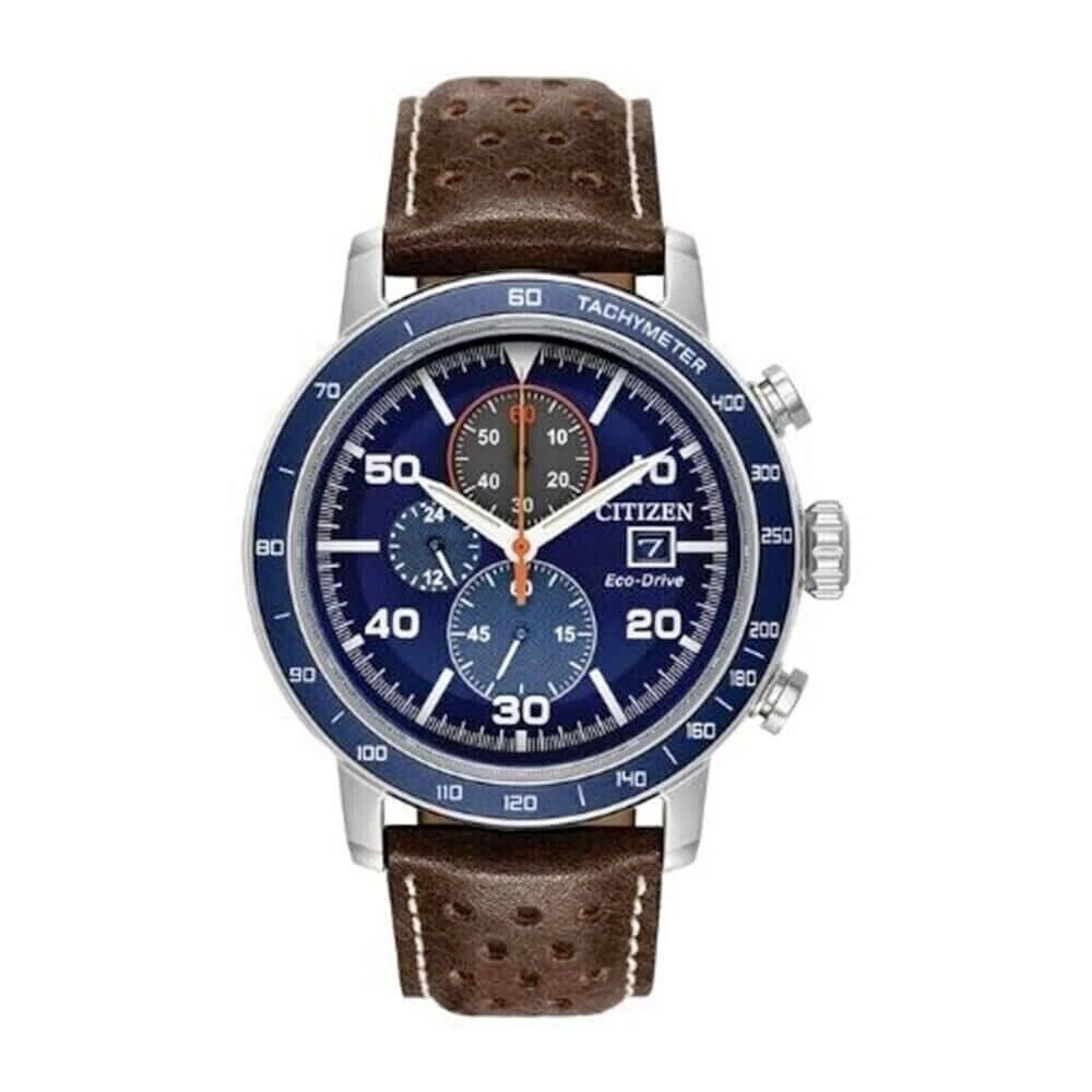 Citizen Brycen Men's Chronograph Eco Drive Watch - CA0648-09L NEW