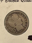 1895 BARBER SILVER QUARTER ~ GOOD+  ~NICE COIN~