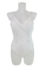Traje de baño mujer Gottex talla 38 blanco NUEVO traje de baño de una pieza traje de baño