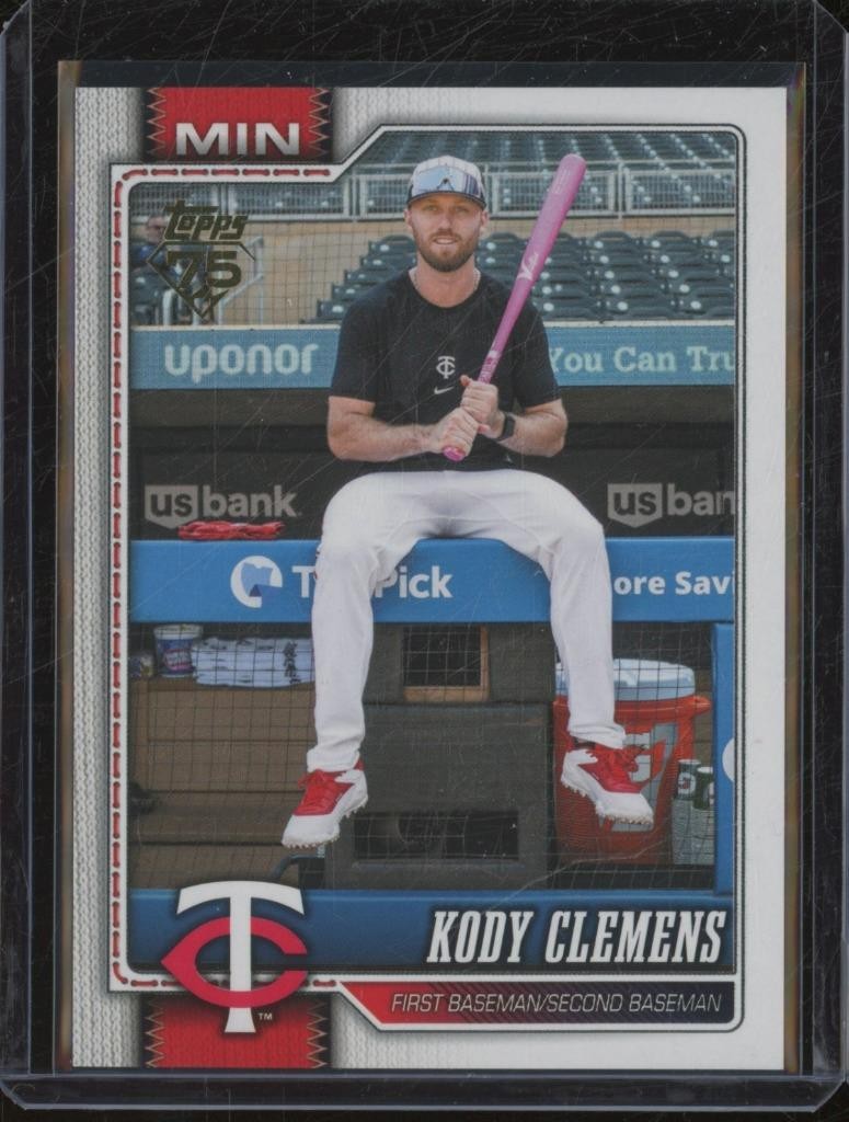 2026 Topps Series One KODY CLEMENS #85 Golden Mirror Image Variation SSP JA127