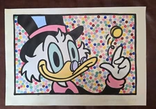 Original Artwork Banksy Monopoly Alec Damien Hirst Street Art Graffiti Pop Art