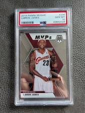 2019-20 Panini Mosaic - MVPs LeBron James #298 PSA 10
