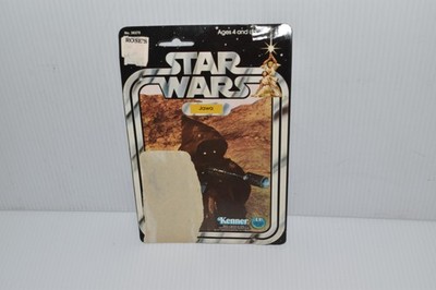 JAWA 20 BACK KENNER  VINTAGE Star Wars ANH  CARDBACK 1978  (SWC7)