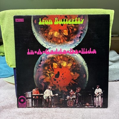 Iron Butterfly  In-A-Gadda-Da-Vida  Vinyl LP 1982 VG