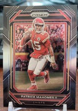 2022 Panini Chronicles - Prizm Black Patrick Mahomes II #PB-3