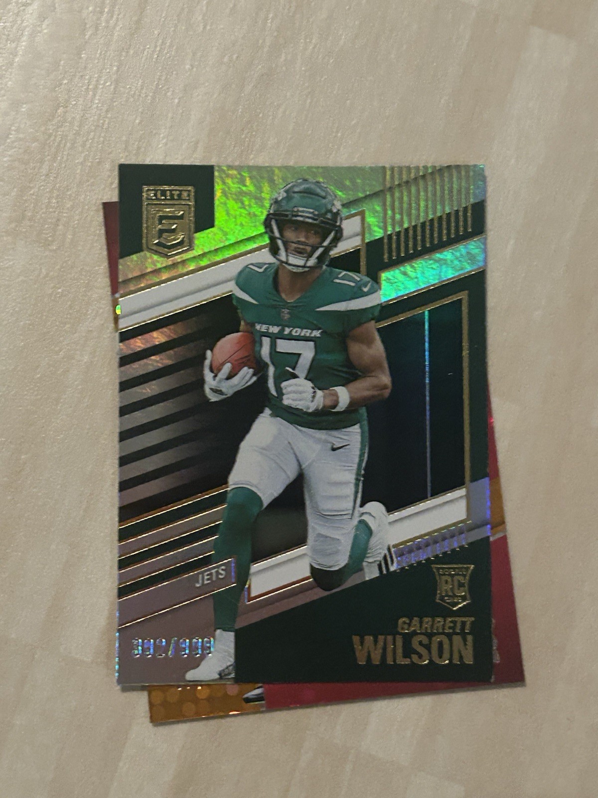 2022 Panini Donruss Elite - Rookies Garrett Wilson #118 /999 (RC)