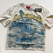 Godspeed Chrome Liberty T-shirt Cream Size S Godspeed Chrome Liberty T-shirt Cream Size S