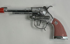 Leslie Henry Vintage Halco Diamond H Laramie Cap Gun Pink Revolver Pistol - B4