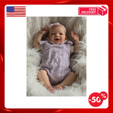 Reborn Baby Dolls Silicone Full Body 20 Inch Waterproof Realistic Newborn Baby