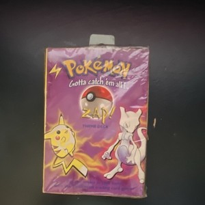 pokemon zap theme deck card list Pokemon TCG: Zap (Base Set) Theme Deck (Sealed)