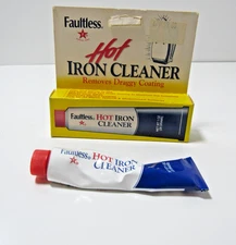 Vintage Faultless Starch 40110 Faultless Hot Iron Cleaner1oz (28 Grams) #A2
