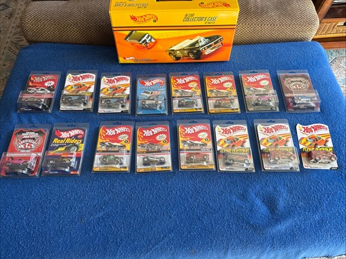 Hot Wheels RLC 16 Vehicle Lot. Included 16 Car Collector’s Case. | eBay