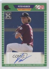 2021 Leaf Pro Set Baseball Blaster Auto Green Peter Heubeck #PS-PH1 Auto 2o7