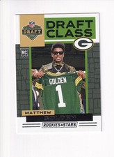 2025 Panini ROOKIES & STARS DRAFT CLASS MATTHEW GOLDEN