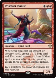 Prismari Pianist #34 Commander: Secrets of Strixhaven