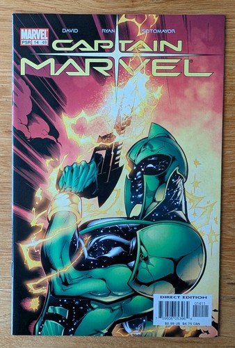 Captain Marvel #14 (49)- Marvel Comics-2003- Vfn- Bagged and Boarded