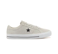 Converse Unisex Cons Perforated Suede One Star Pro Ox Pale Putty/White/White
