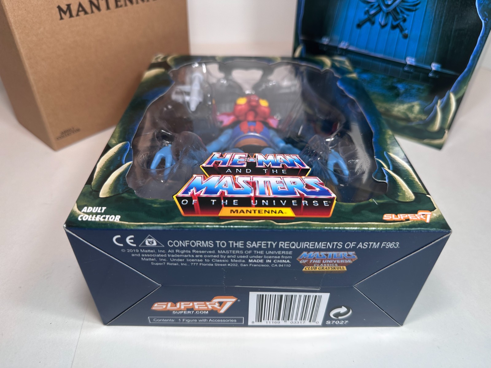 Manternna Super7 Masters of the Universe MOTU Classics Filmation Mantenna Figure ...