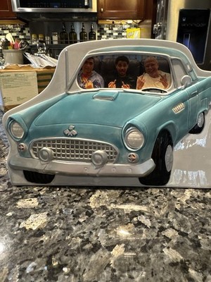 Ford Thunderbird Ceramic Car Picture Frame Made In Japan 7  X ￼9 