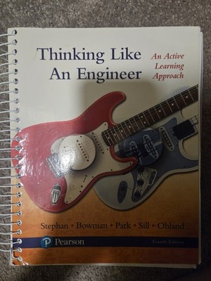 Pearson Thinking Like An Engineer Active Learning Approach 4th Ed Spiral