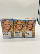 3 Pk: Clairol Nice'n Easy Permanent Hair Dye *#10A Extra Light Ash Blonde*