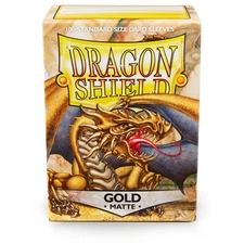 Sleeves: Dragon Shield Matte Gold