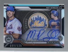 2016 Topps Strata Signatures 89/125 Matt Reynolds #SS-MR Auto g6w