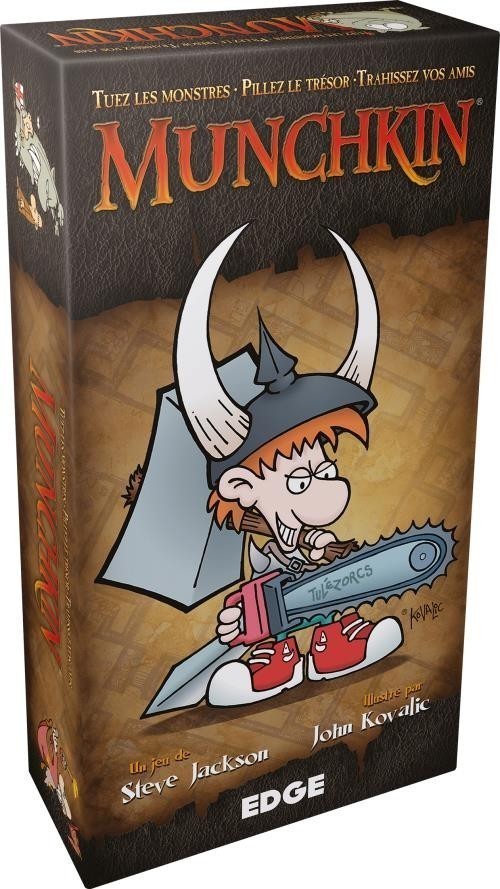 Jeux de société Munchkin jeu de cartes stratégie et humour 3 à 6 joueurs