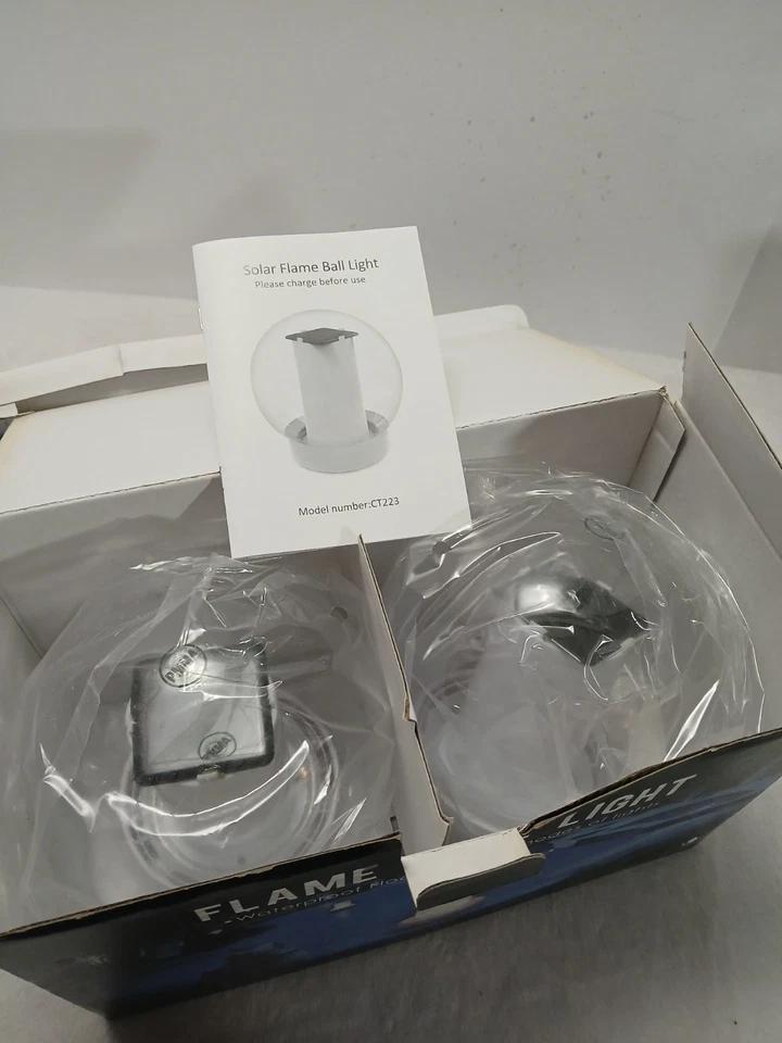 Flame Ball Floating Pool Light NIB - Image 2 of 2