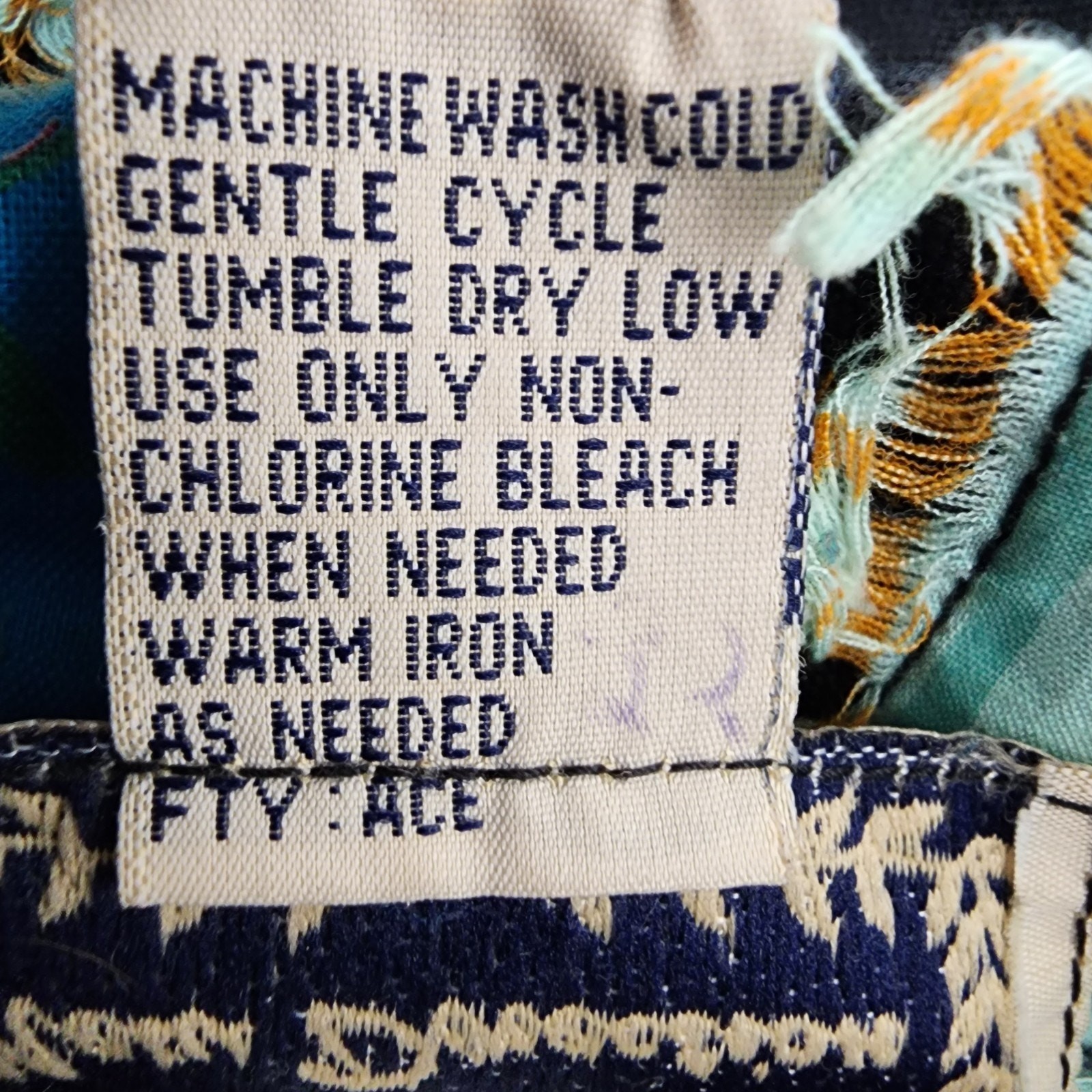 Vtg New Direction Patchwork Jacket Black Cotton B… - image 12