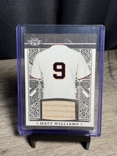 2025 Leaf Lumber - Game Used Lumber Matt Williams #GL-81 Pewter /3 (MEM)