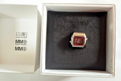 Timex X MM6 20mm Steel Ring Watch S/M TW2W81300X6 SILVER Maison