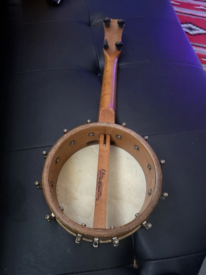 Vintage Concertone Banjo Ukulele Musical Instrument Banjolele Uke - Image 2 of 4